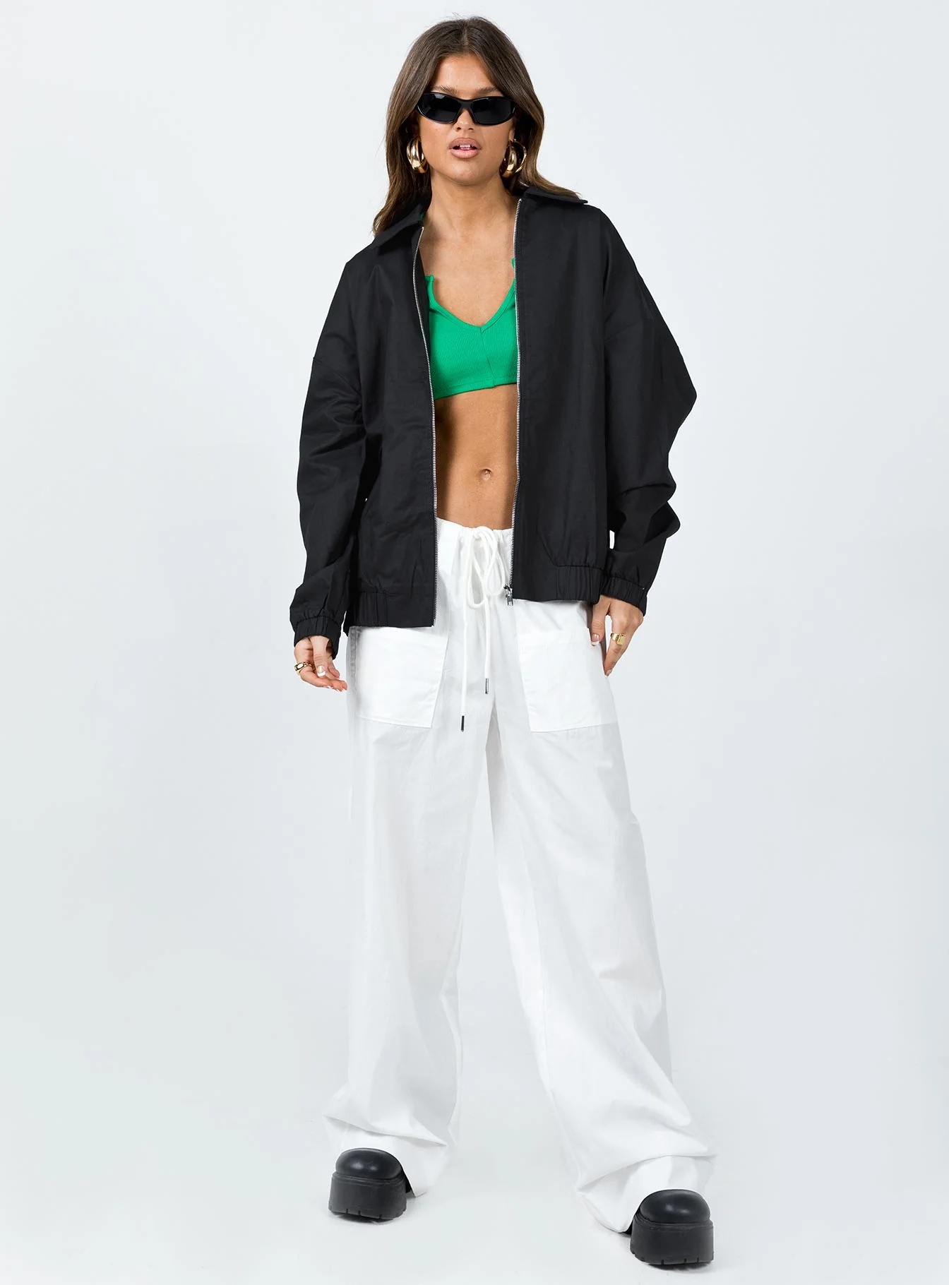 The Niel Pants White