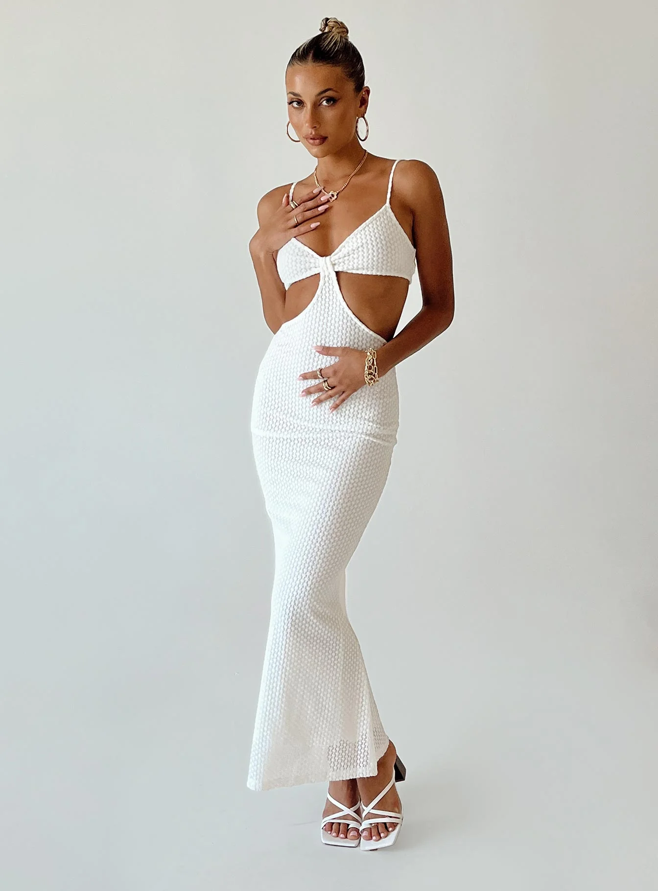 Shanni Maxi Dress White