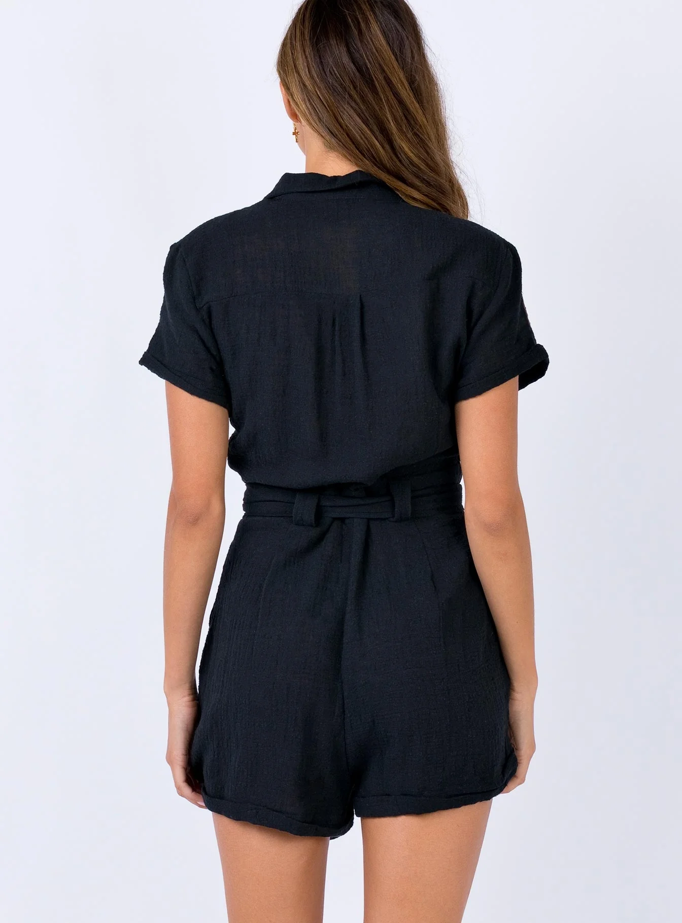 Ashens Romper Black