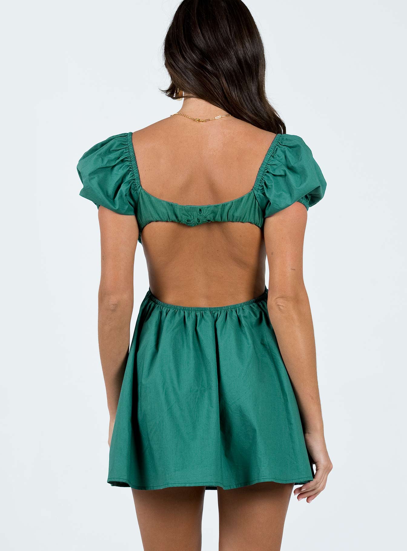 Elizer Mini Dress Green