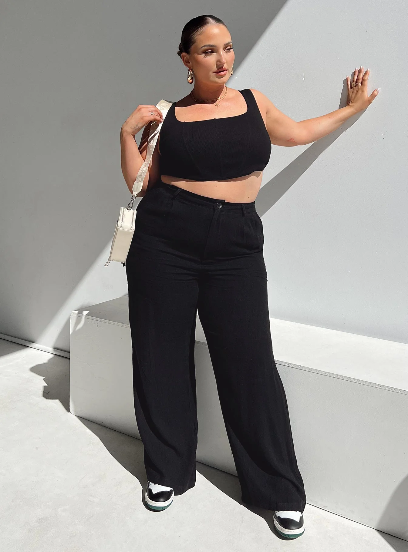 Brenda Pants Black Curve