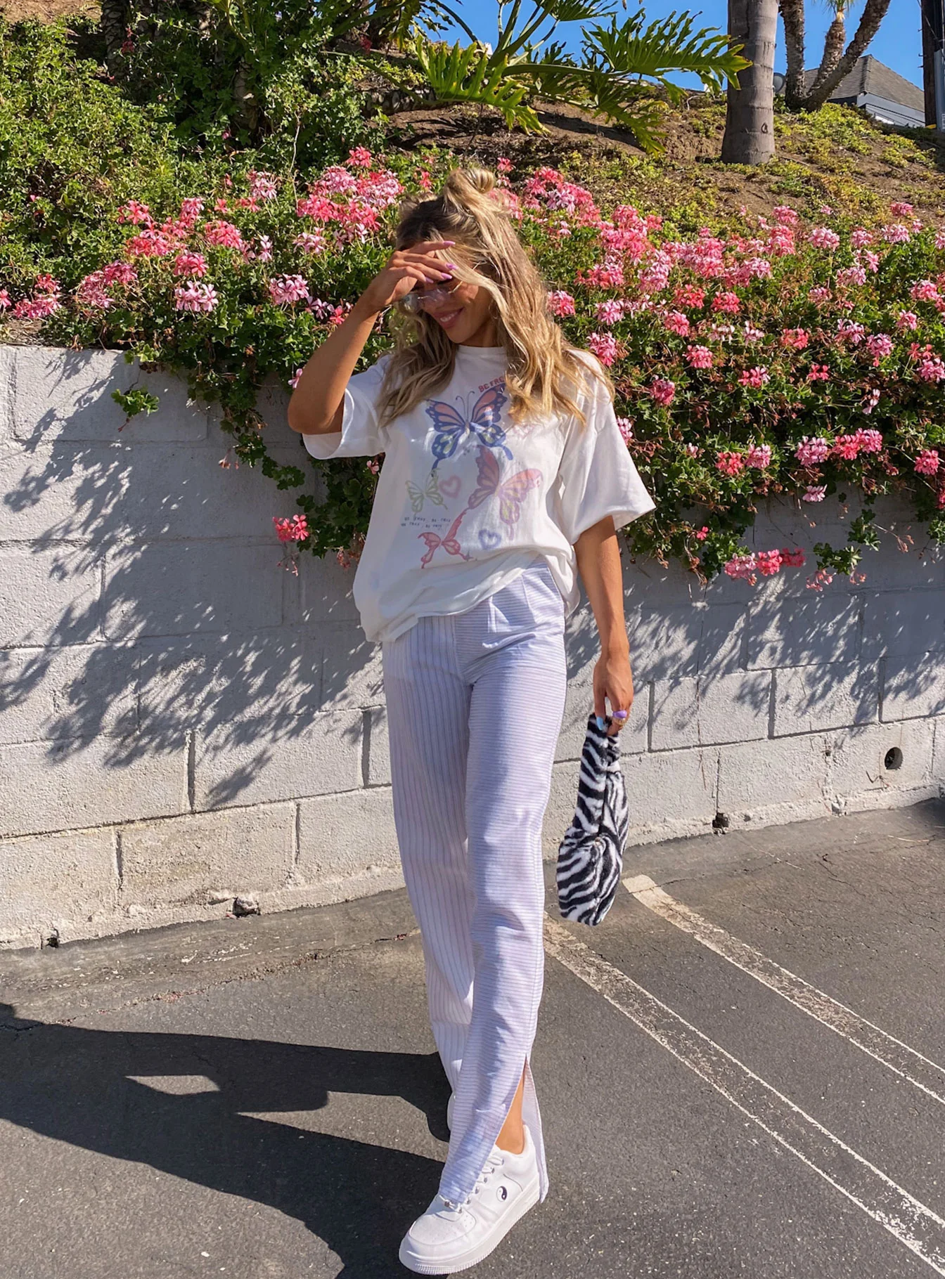 Butterfly Fields Tee White