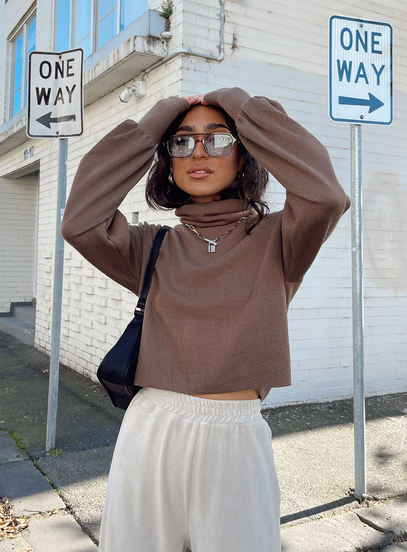 Elliott Sweater Brown