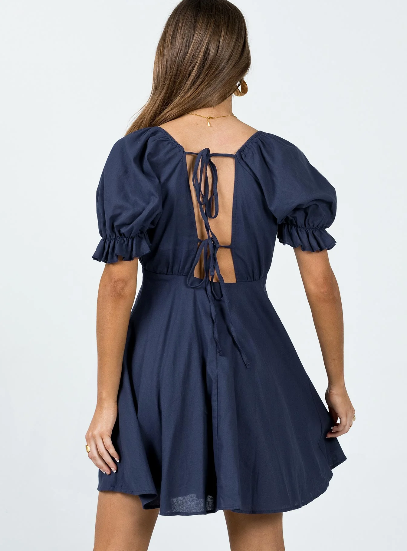 Blissful Mini Dress Navy