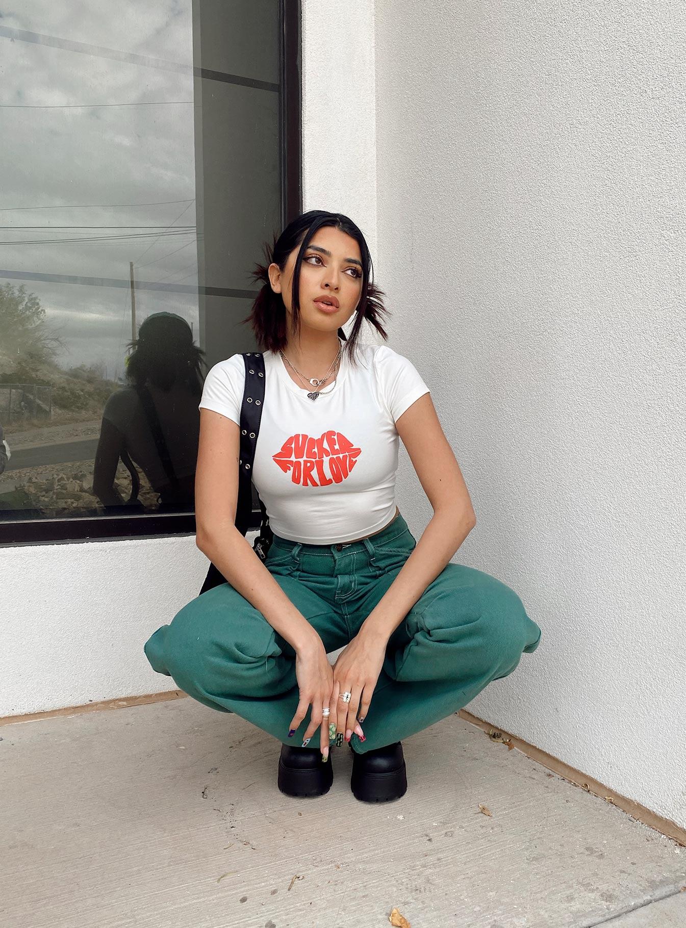 Sucker For Love Tee White
