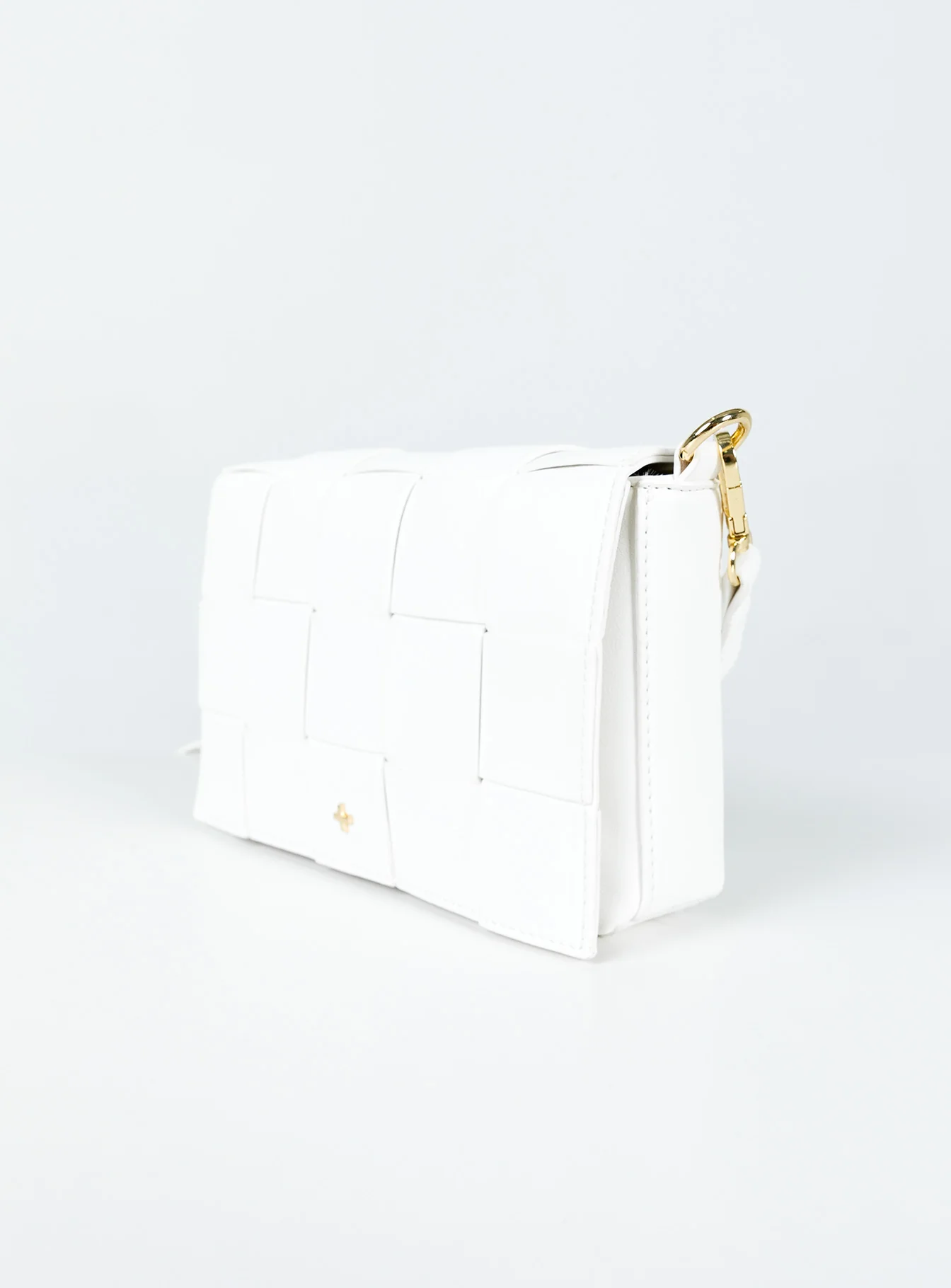 Peta & Jain Cobain Crossbody Bag White