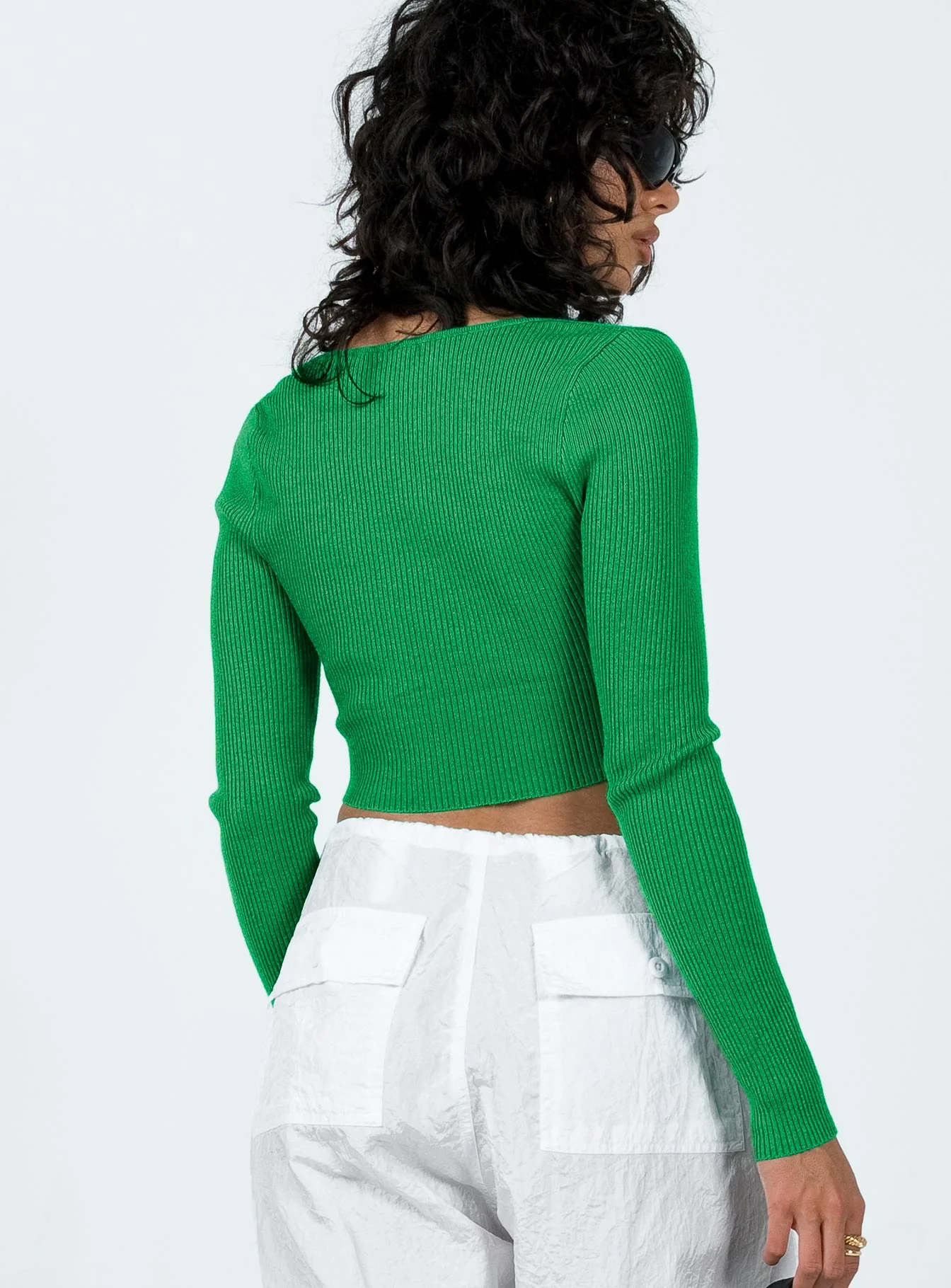 Sarley Long Sleeve Top Green