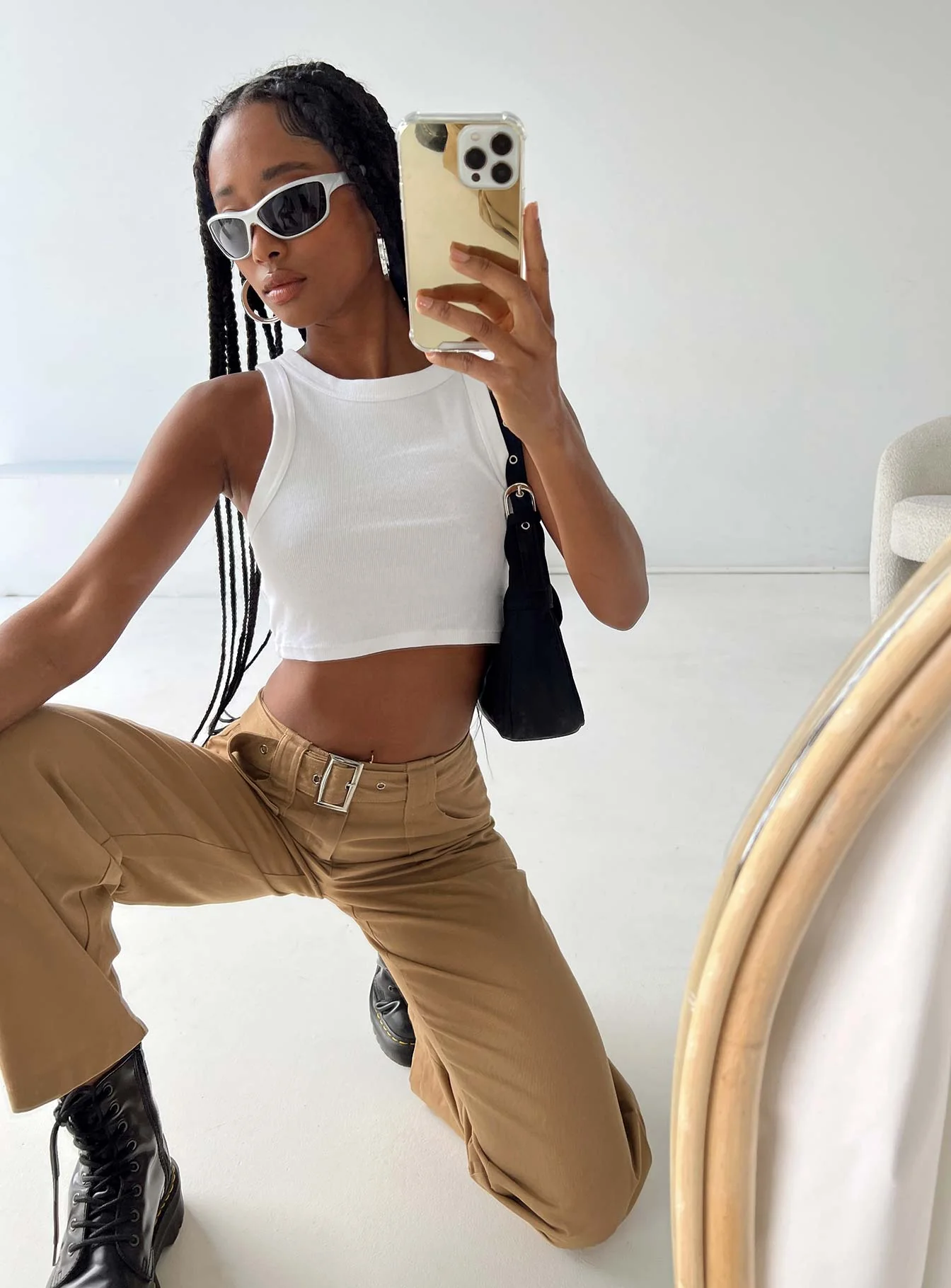 Phelps Cargo Pants Camel